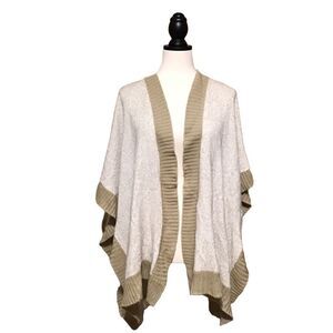Cato Knit Poncho Shawl Sweater One Size